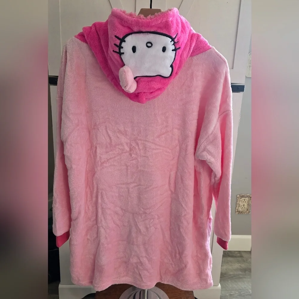 Adult Hello Kitty Blanket Hoodie